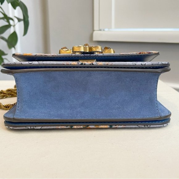 🔥Tory Burch Eleanor Small Jeweled Logo Shoulder Bag - Picture 11 of 17